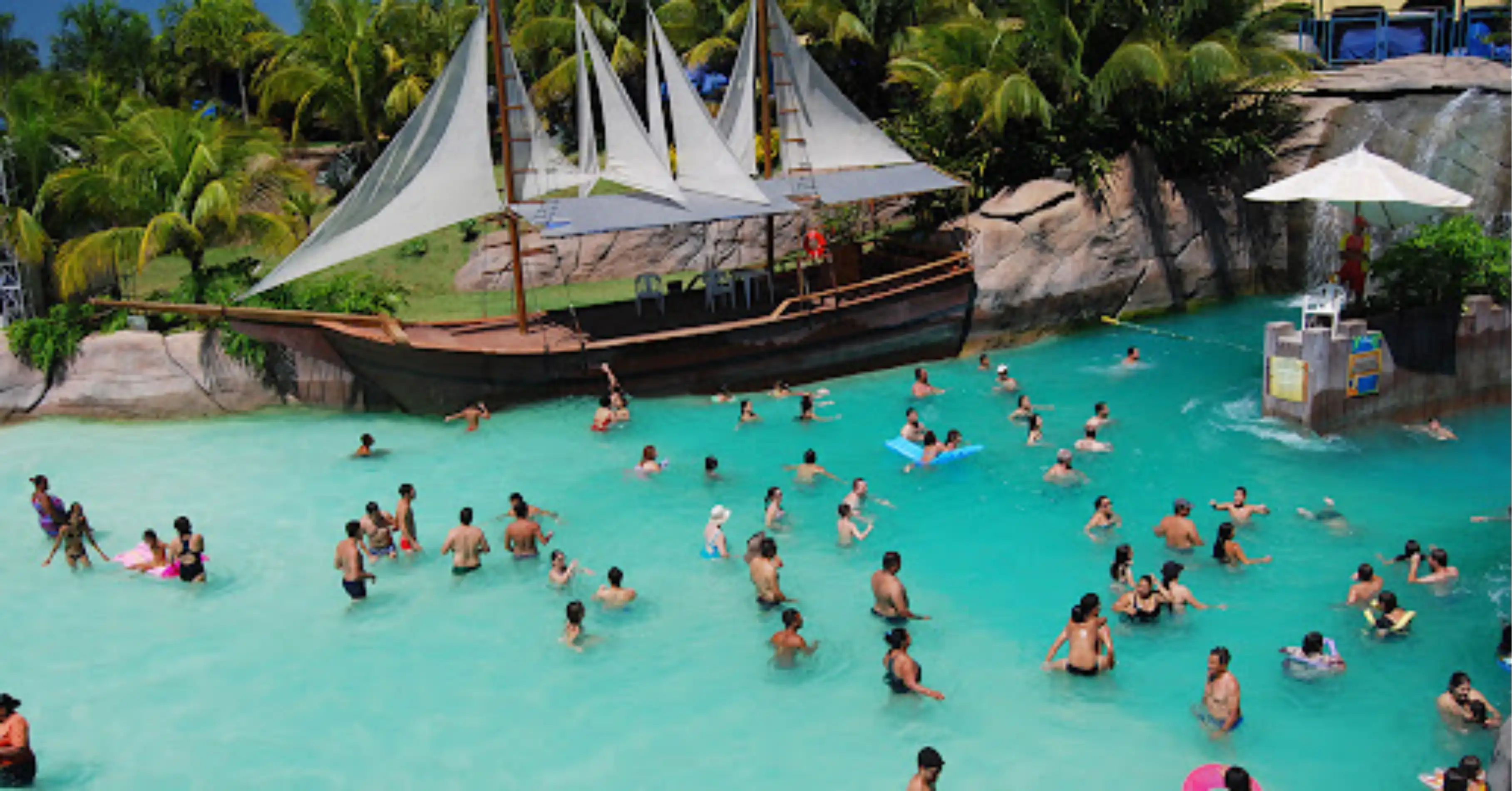 Náutico Praia Clube - Área aquática